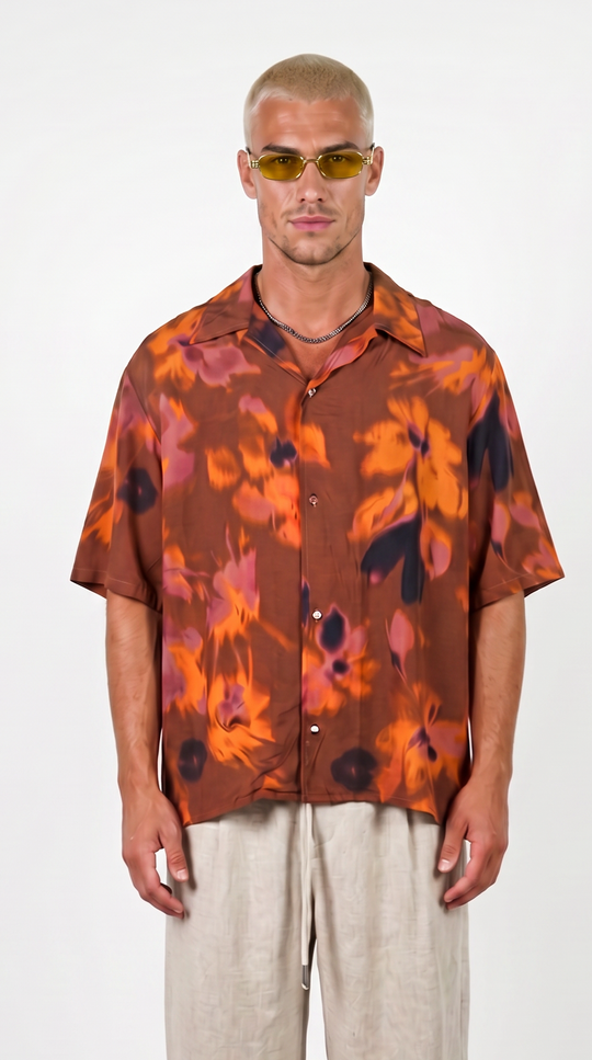 Camicia Fantasia Fiori