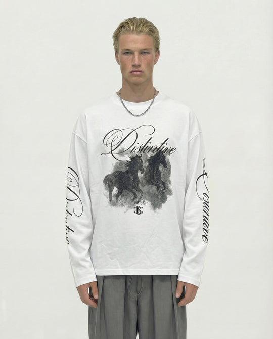 T-Shirt Distintive Bianco