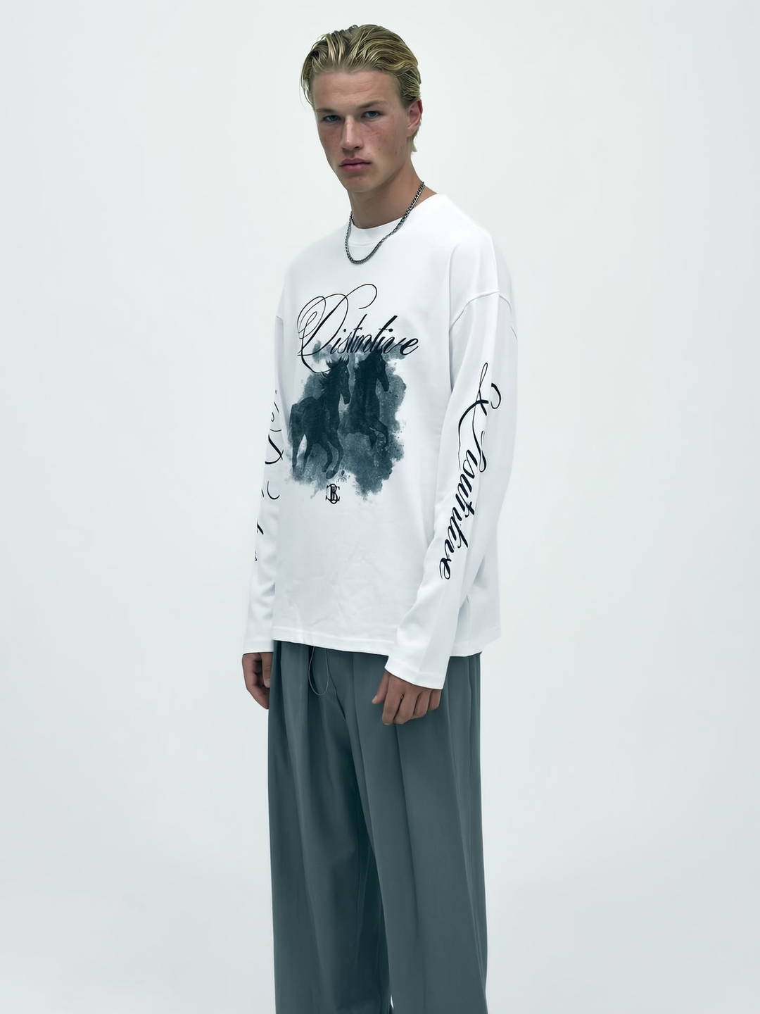 T-Shirt Distintive Bianco