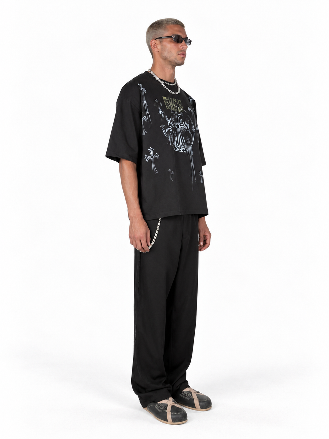 T-Shirt Mezza manica con stampa