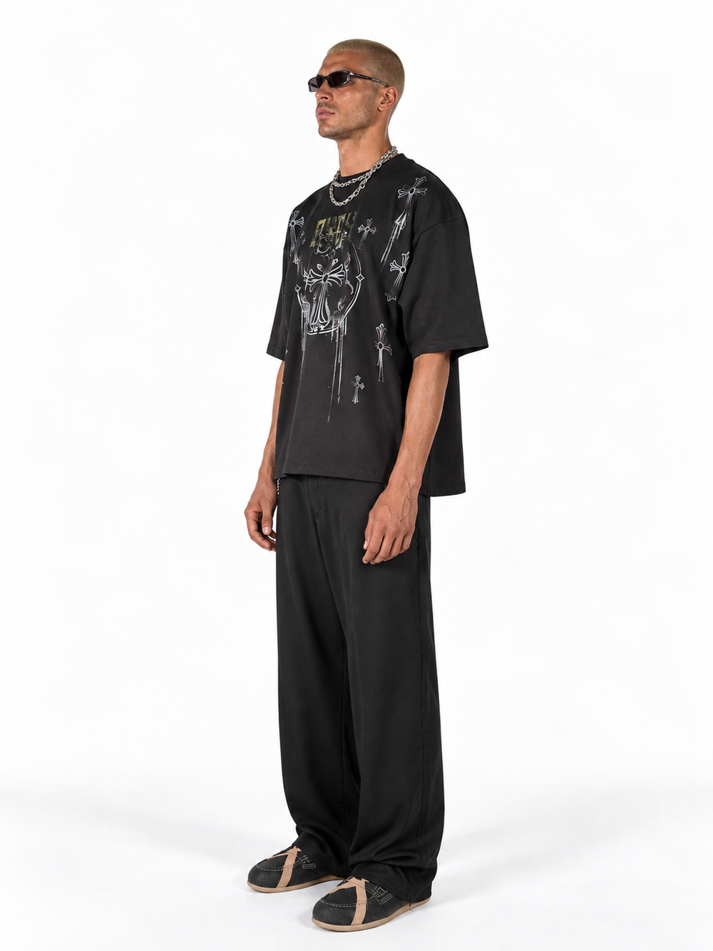 T-Shirt Mezza manica con stampa