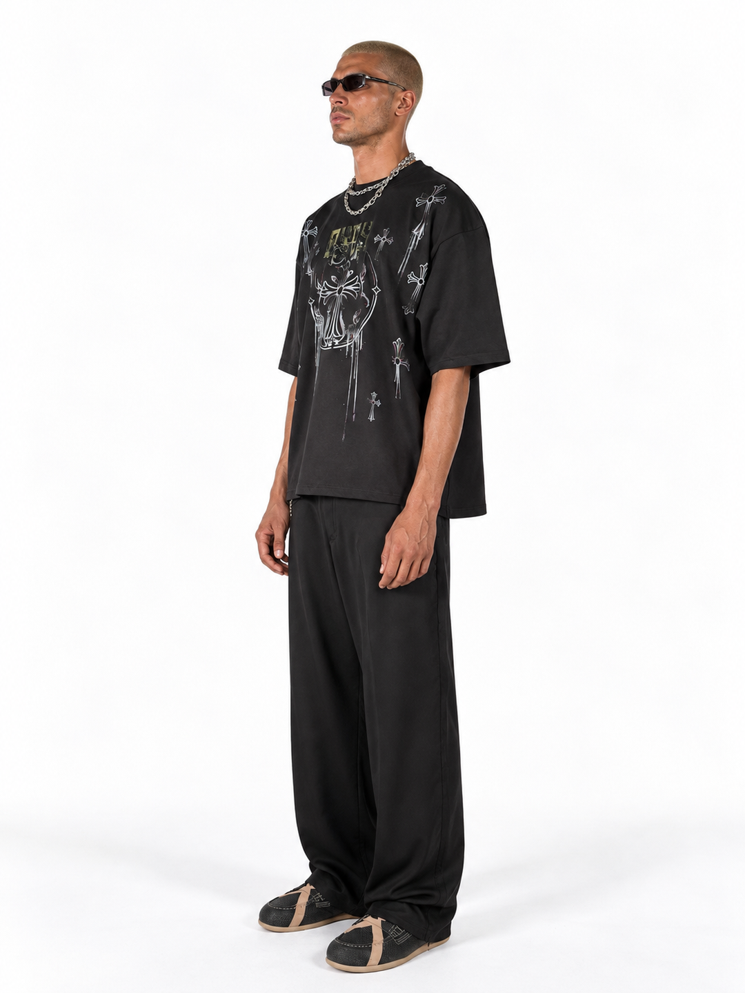 T-Shirt Mezza manica con stampa