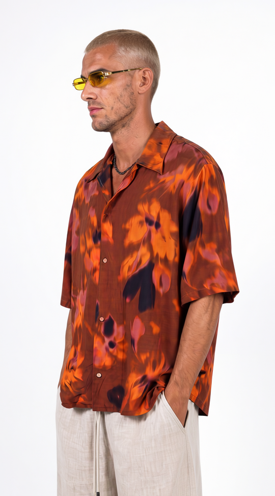 Camicia Fantasia Fiori