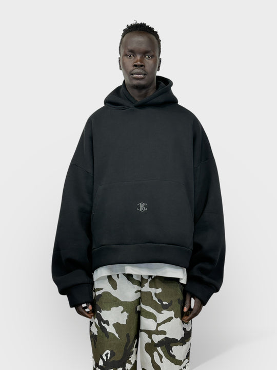 Hoodie V2 Boxy con logo