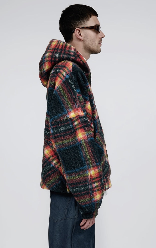 GIUBBOTTO TORONTO MULTICOLOR IN MAGLIA BOUCLE'