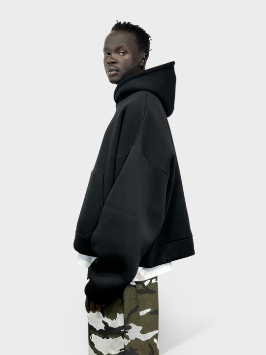 Hoodie V2 Boxy con logo