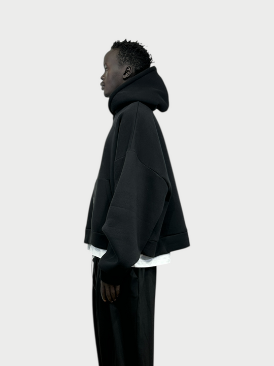 Hoodie V2 Boxy con logo