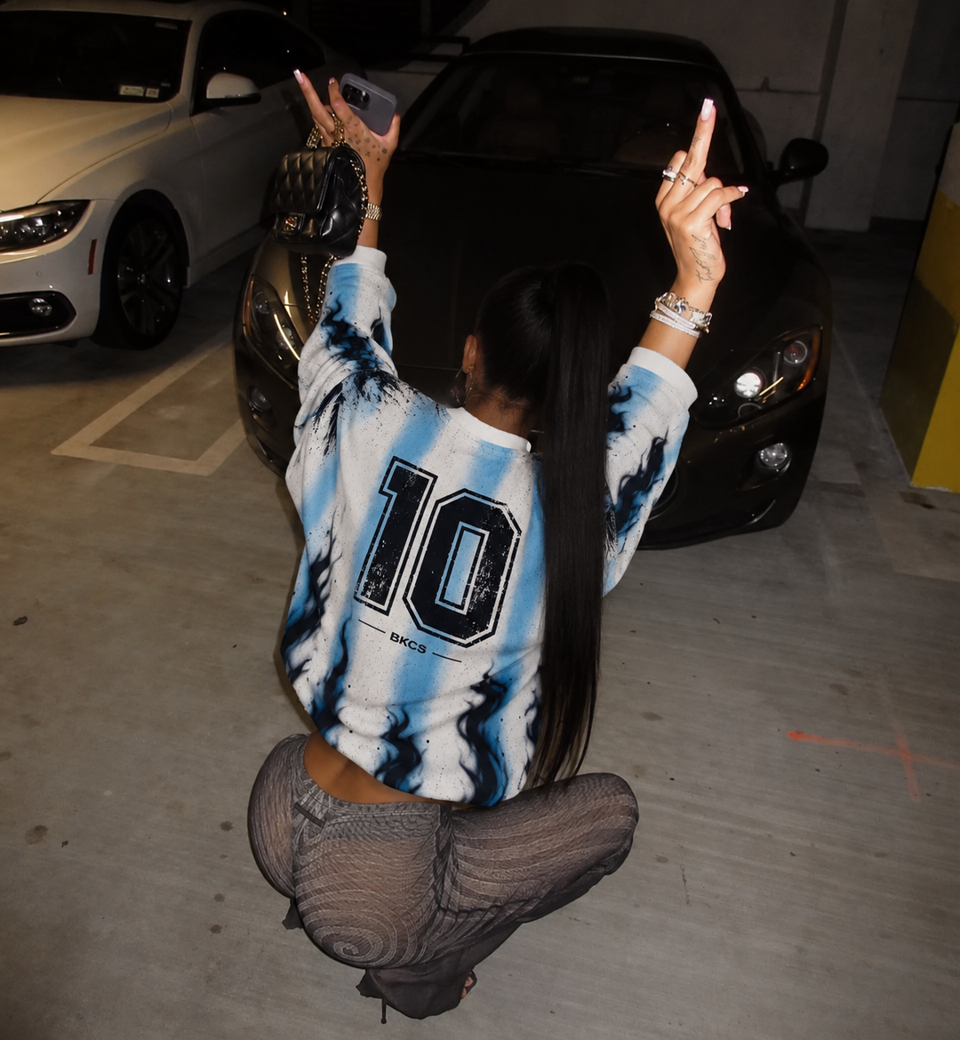 Maglia DIOS ETERNO NAPOLI - ICON SERIES DOUBLE LONG SLEEVE Black Circus