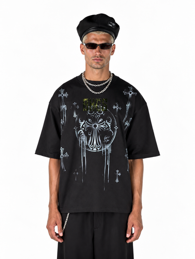 T-Shirt Mezza manica con stampa