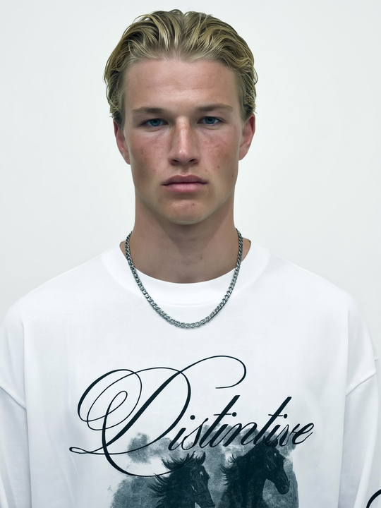 T-Shirt Distintive Bianco