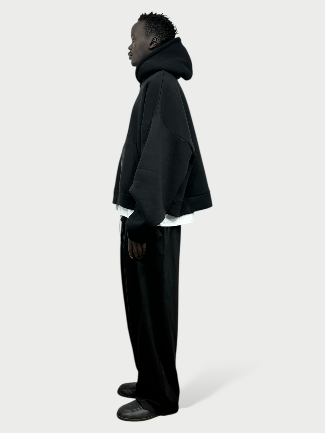 Hoodie V2 Boxy con logo