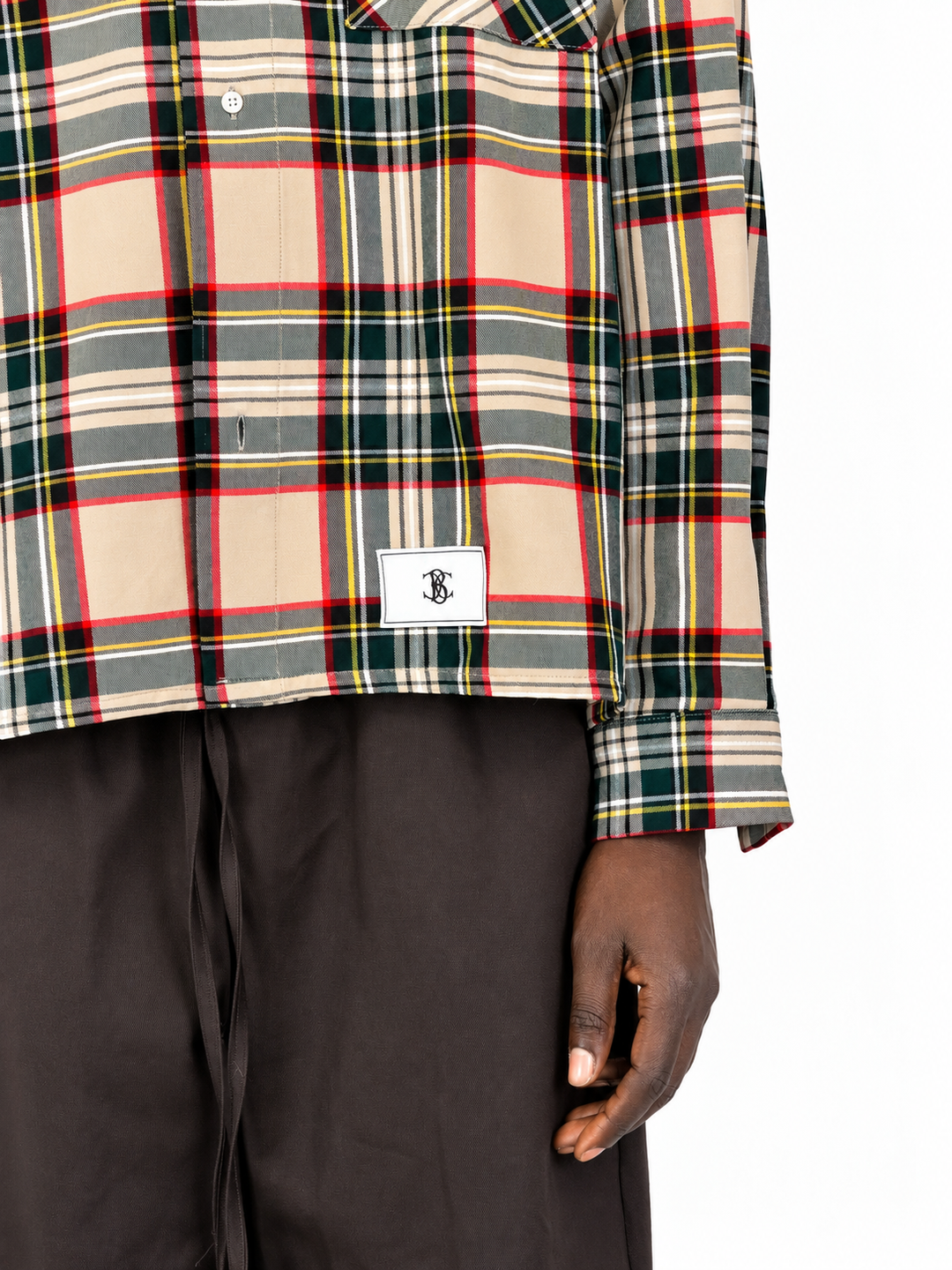 Camicia Tartan Overshirt - BLACK CIRCUS