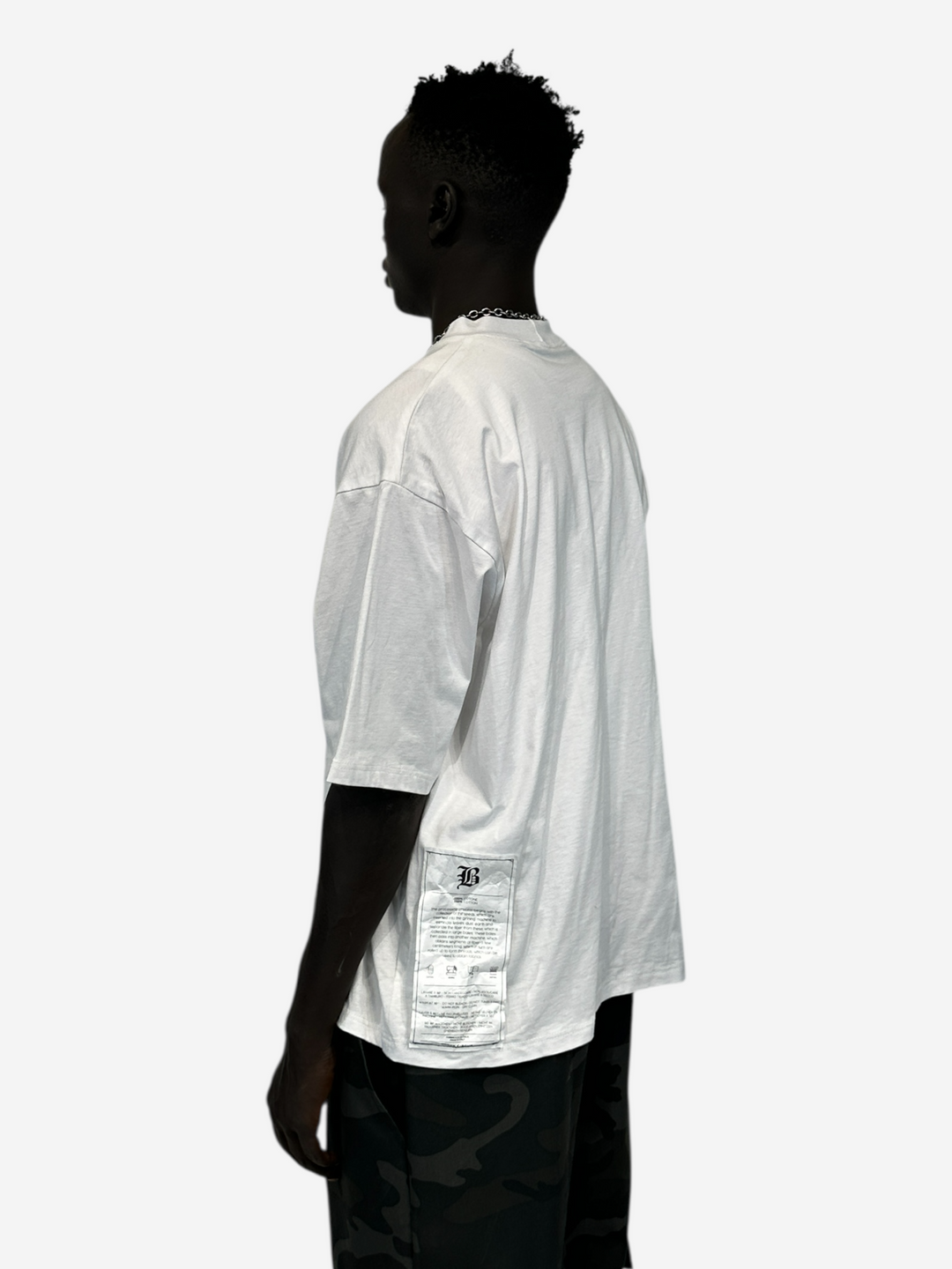 T-Shirt Army Mastice Bianco