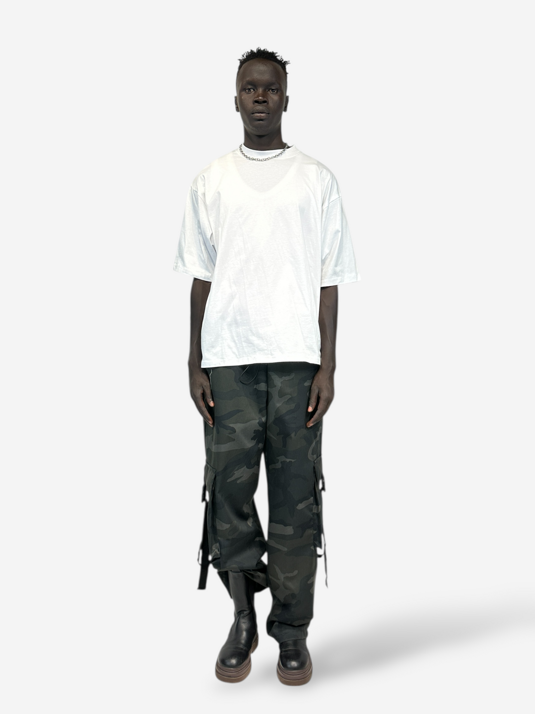 T-Shirt Army Mastice Bianco