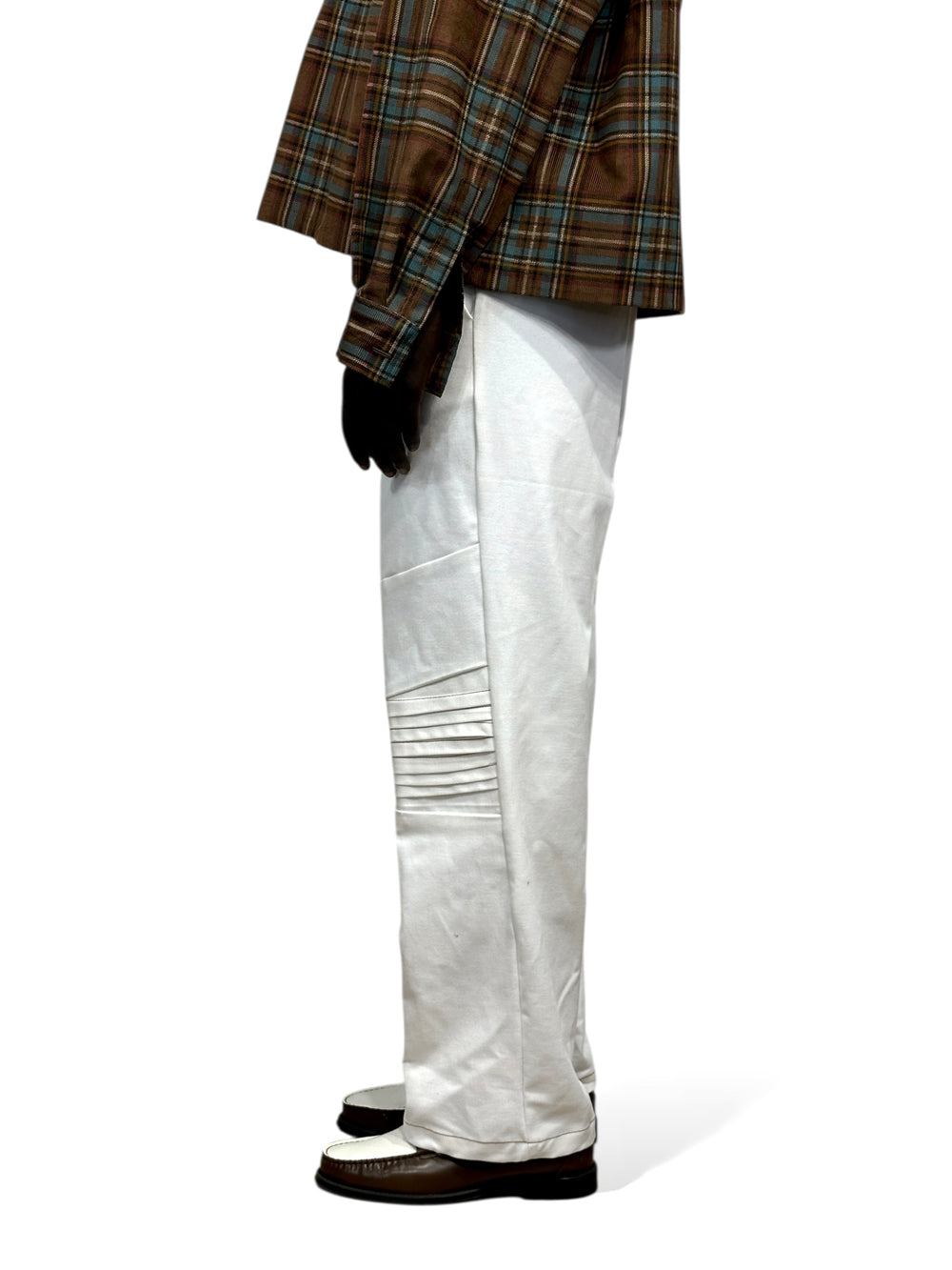 Pantalone Wide Leg con Ginocchiera