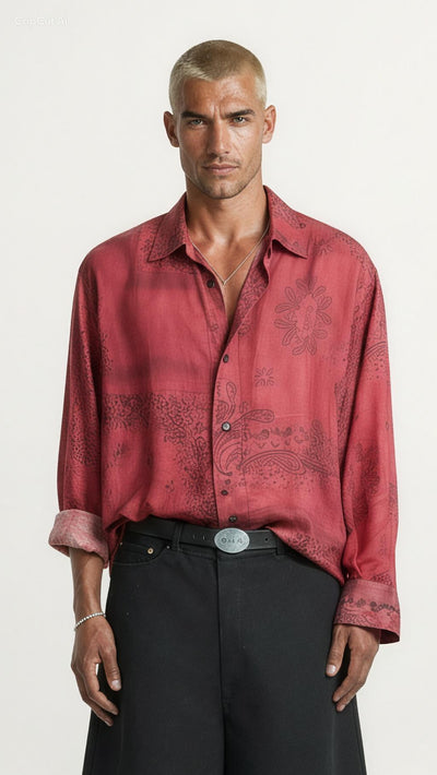 Camicia Fantasia Paisley 1060