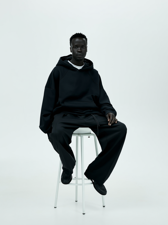 Hoodie V2 Boxy con logo