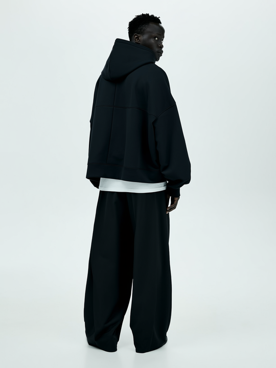 Hoodie V2 Boxy con logo