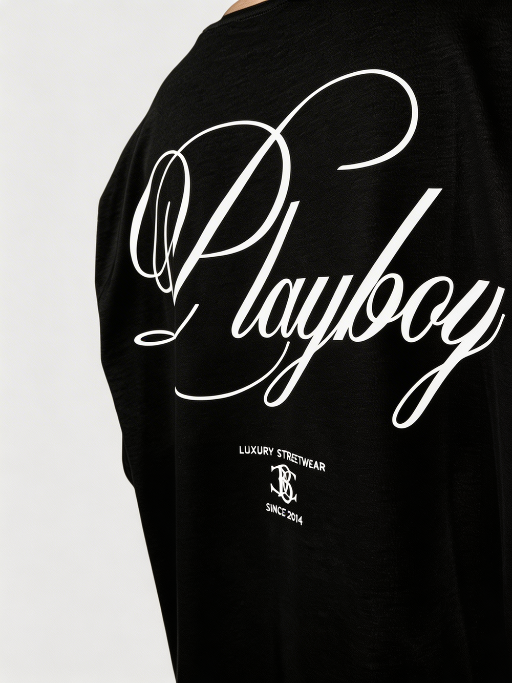 T-Shirt Playboy Nero