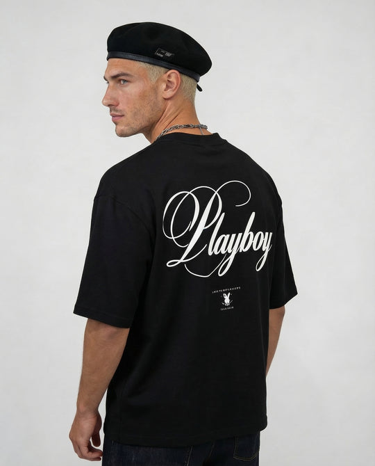 T-Shirt Playboy Nero