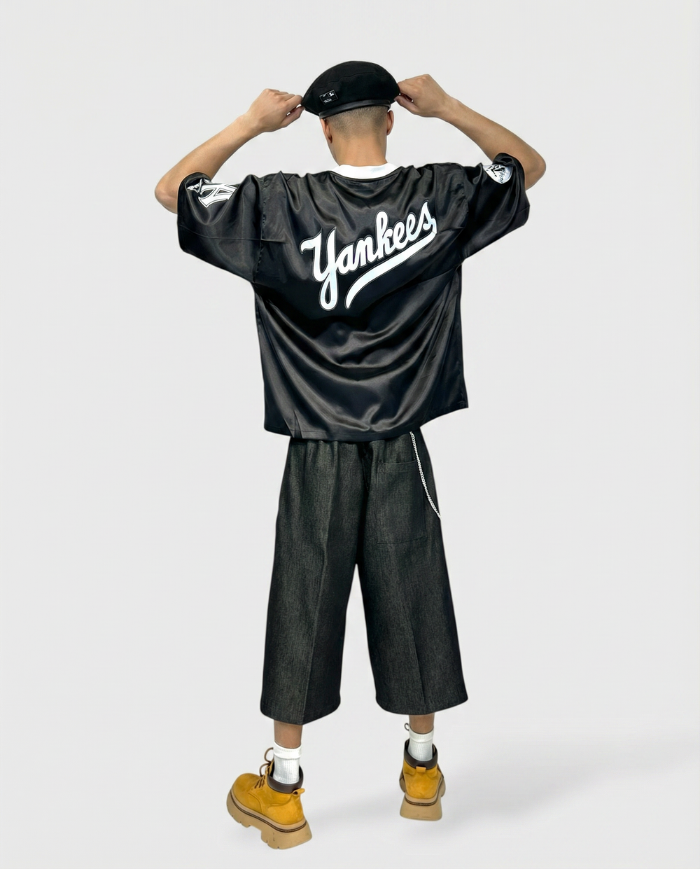 T-Shirt Yankees nero