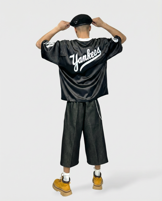 T-Shirt Yankees nero