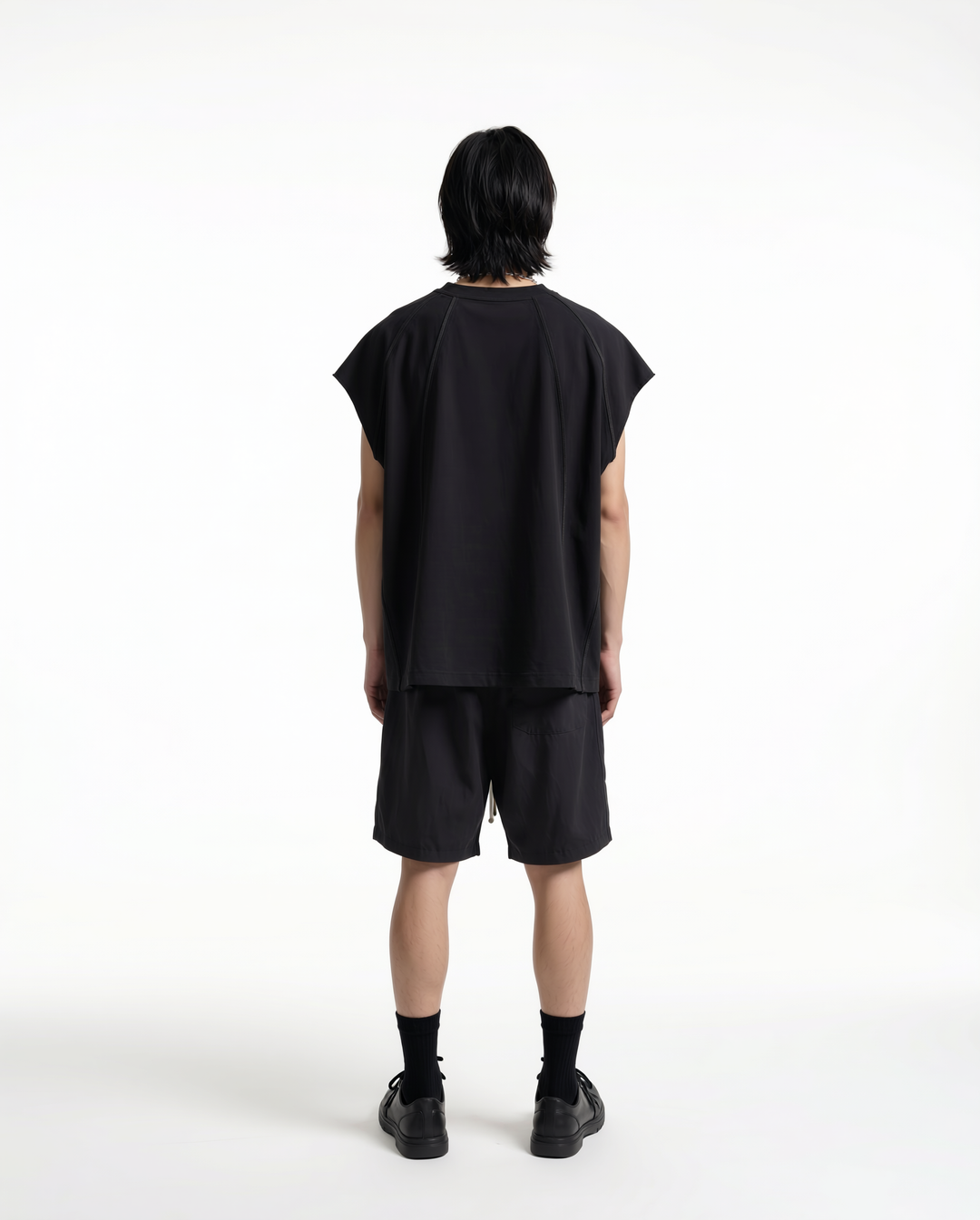 American T-Shirt Smanicata nero 2050