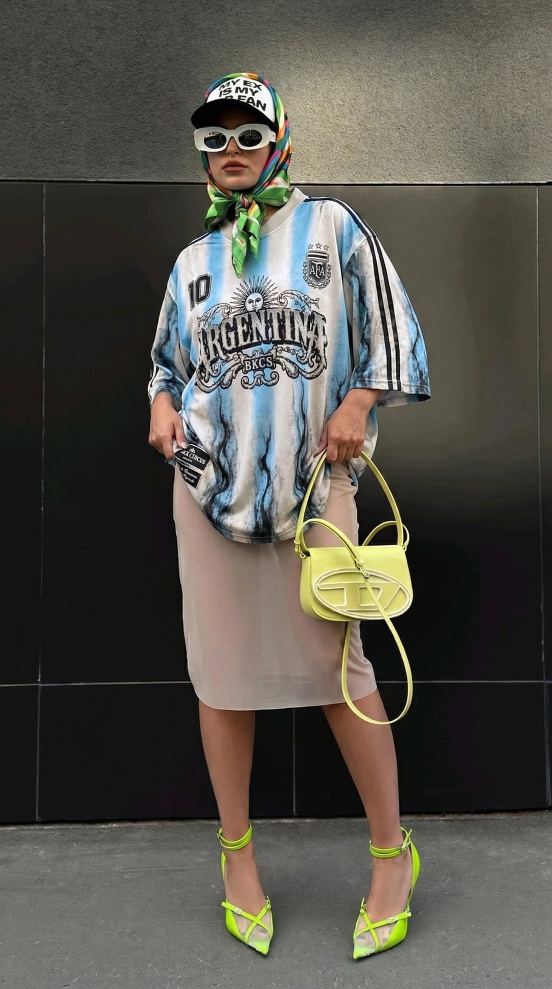 T-Shirt Argentina Oversize | Icon Series by Black Circus