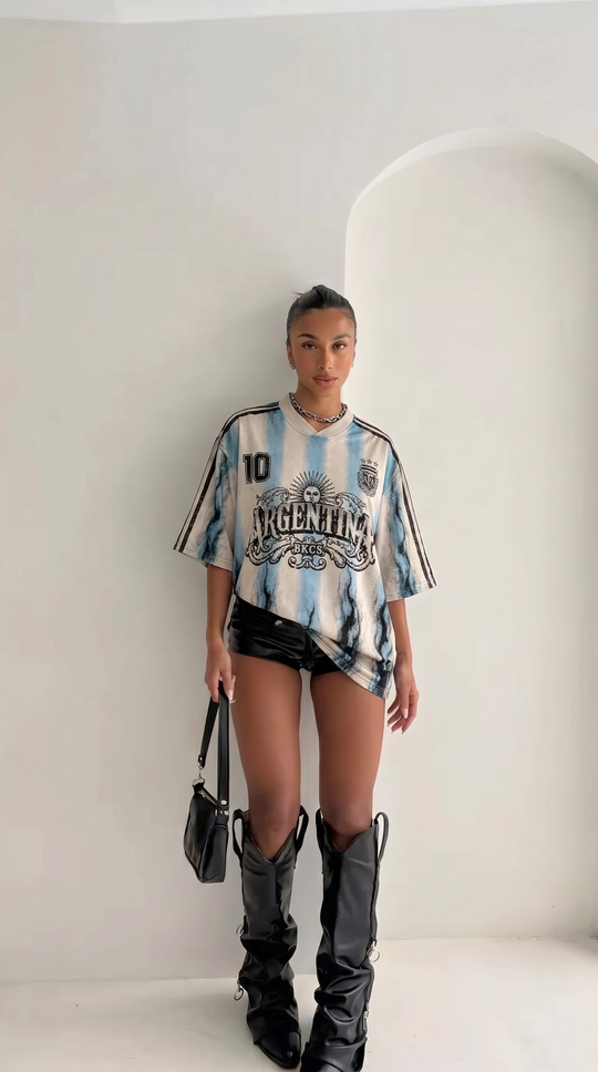 T-Shirt Argentina Oversize | Icon Series by Black Circus