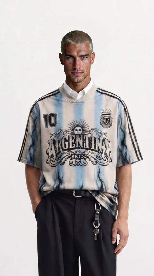 T-Shirt Argentina Oversize | Icon Series by Black Circus