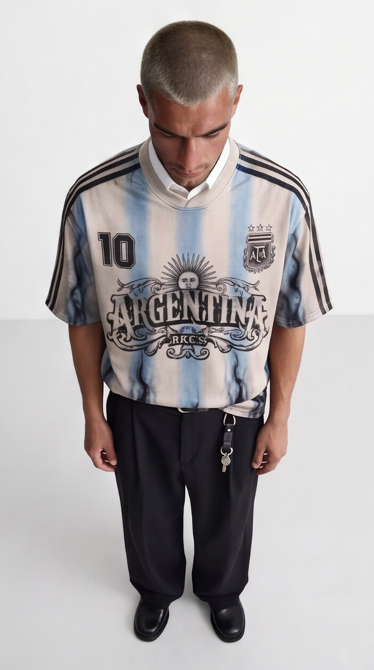 T-Shirt Argentina Oversize | Icon Series by Black Circus
