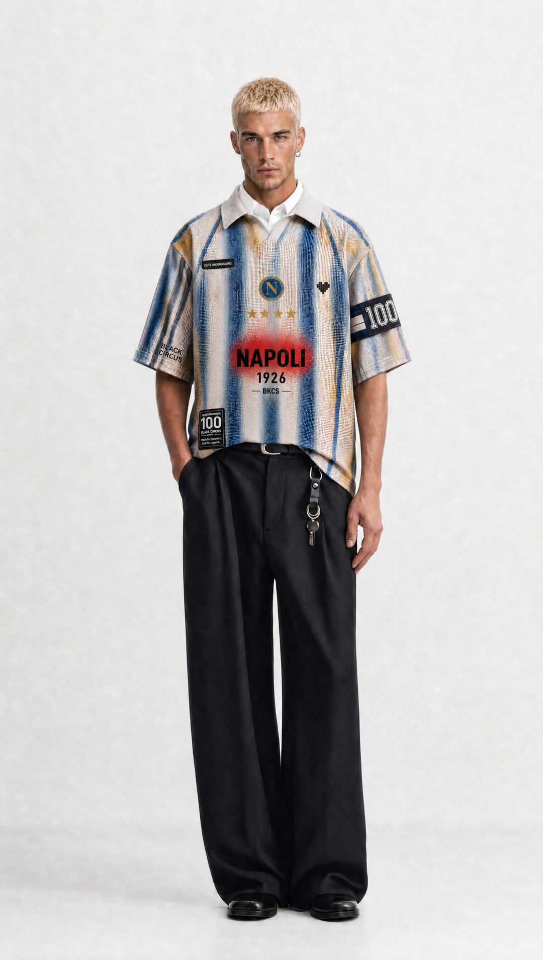 T-Shirt CENTENARY NAPOLI Oversize | Icon Series by Black Circus