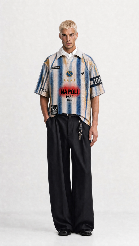 T-Shirt CENTENARY NAPOLI Oversize | Icon Series by Black Circus