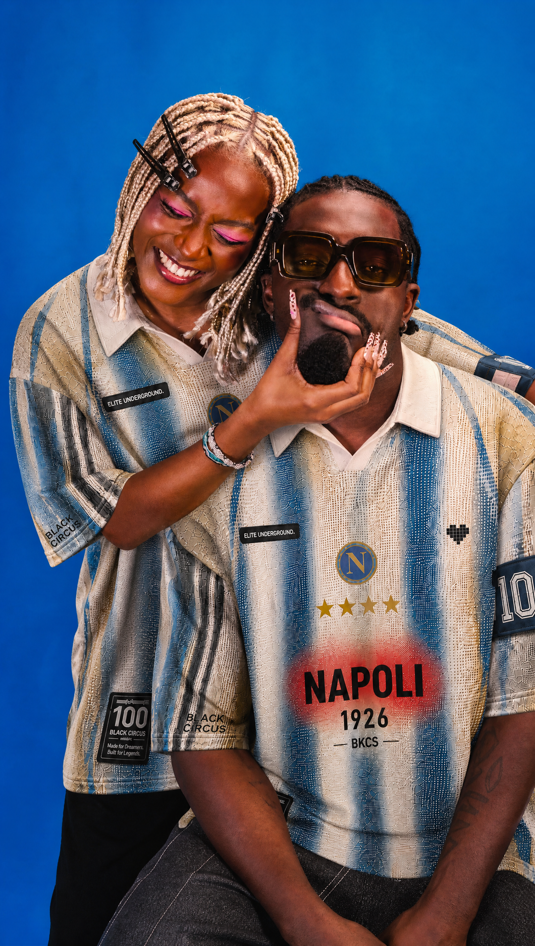 T-Shirt CENTENARY NAPOLI Oversize | Icon Series by Black Circus