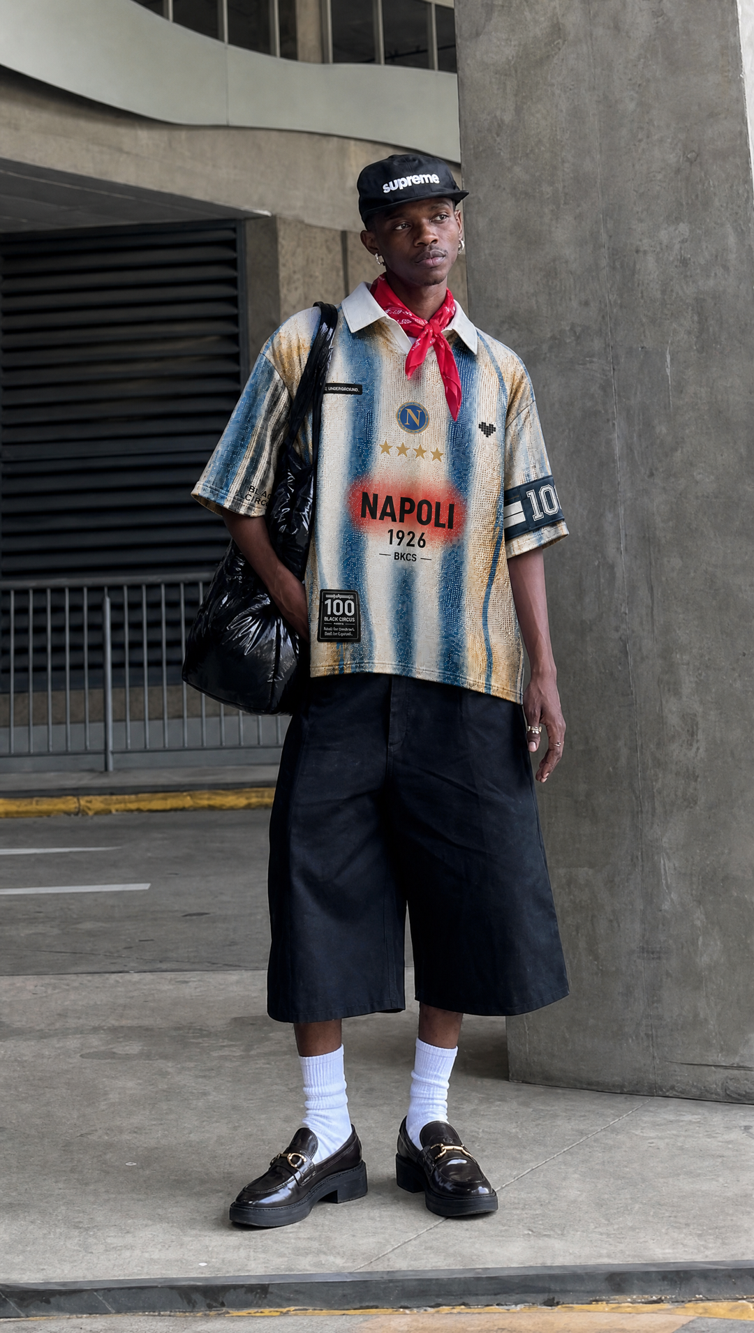 T-Shirt CENTENARY NAPOLI Oversize | Icon Series by Black Circus