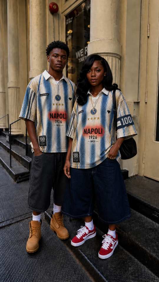 T-Shirt CENTENARY NAPOLI Oversize | Icon Series by Black Circus