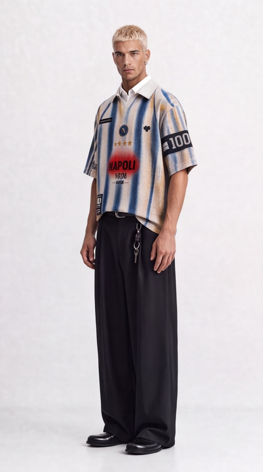T-Shirt CENTENARY NAPOLI Oversize | Icon Series by Black Circus
