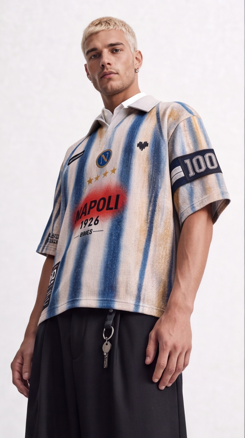 T-Shirt CENTENARY NAPOLI Oversize | Icon Series by Black Circus