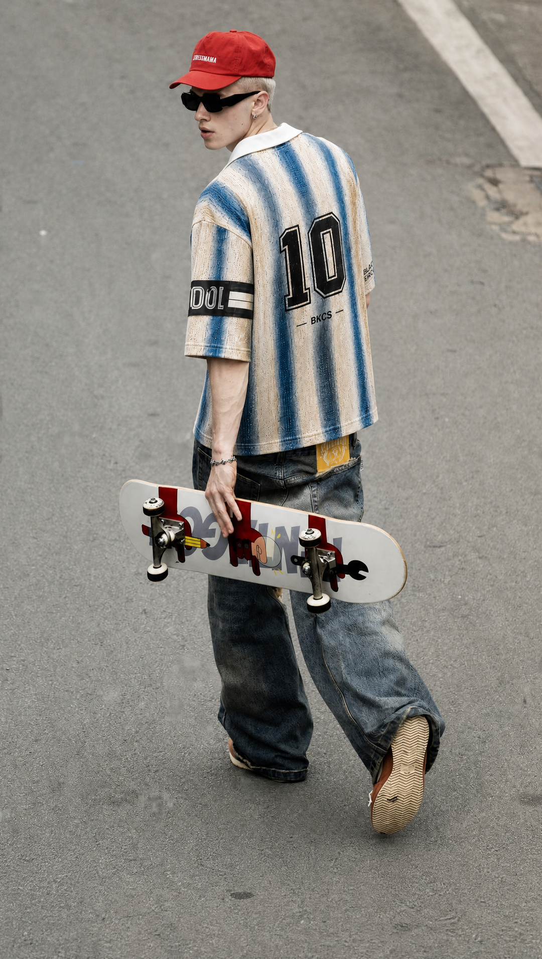 T-Shirt CENTENARY NAPOLI Oversize | Icon Series by Black Circus
