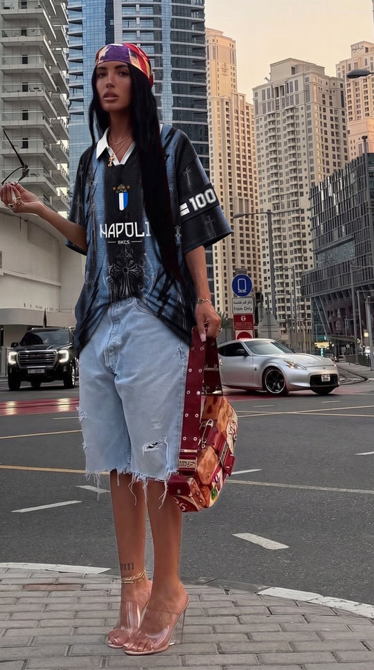 T-Shirt MIDNIGHT Oversize | Icon Series Napoli by Black Circus