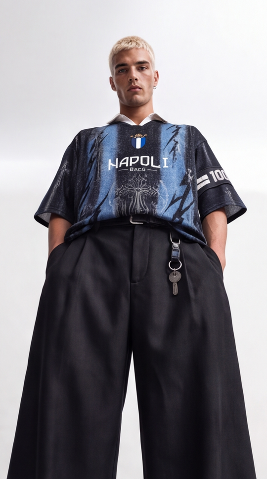 T-Shirt MIDNIGHT Oversize | Icon Series Napoli by Black Circus