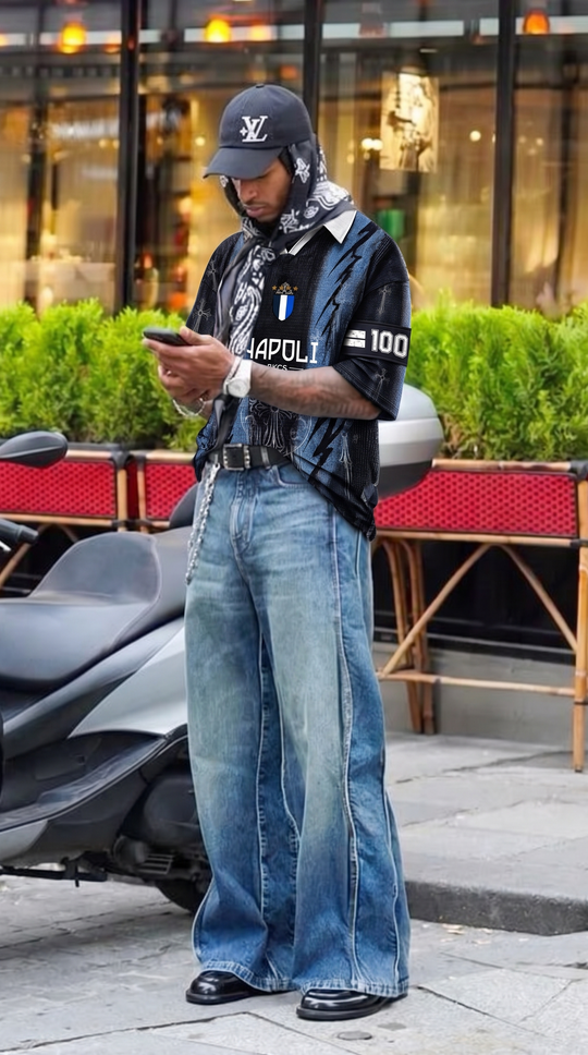 T-Shirt MIDNIGHT Oversize | Icon Series Napoli by Black Circus