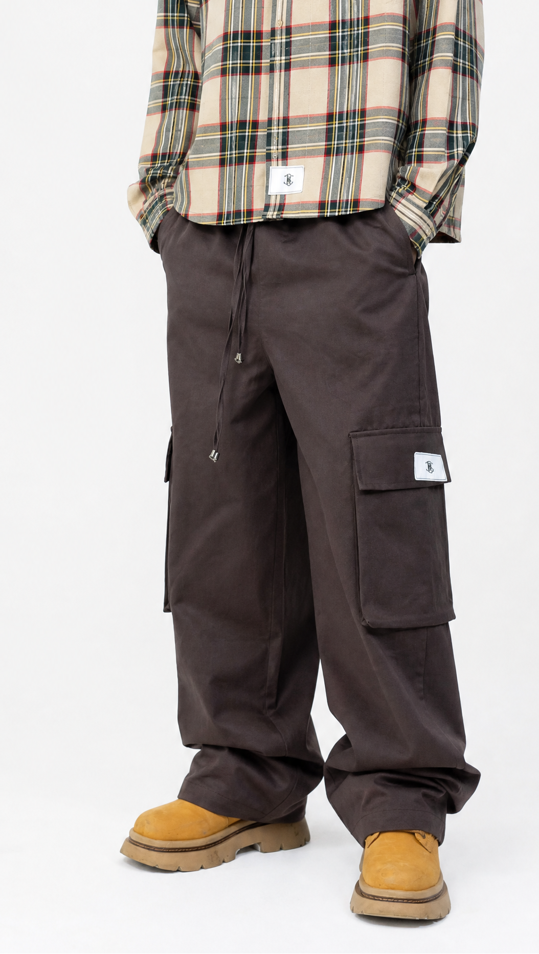 Pantalone Cargo Uomo Moro