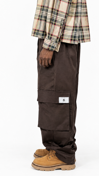 Pantalone Cargo Uomo Moro